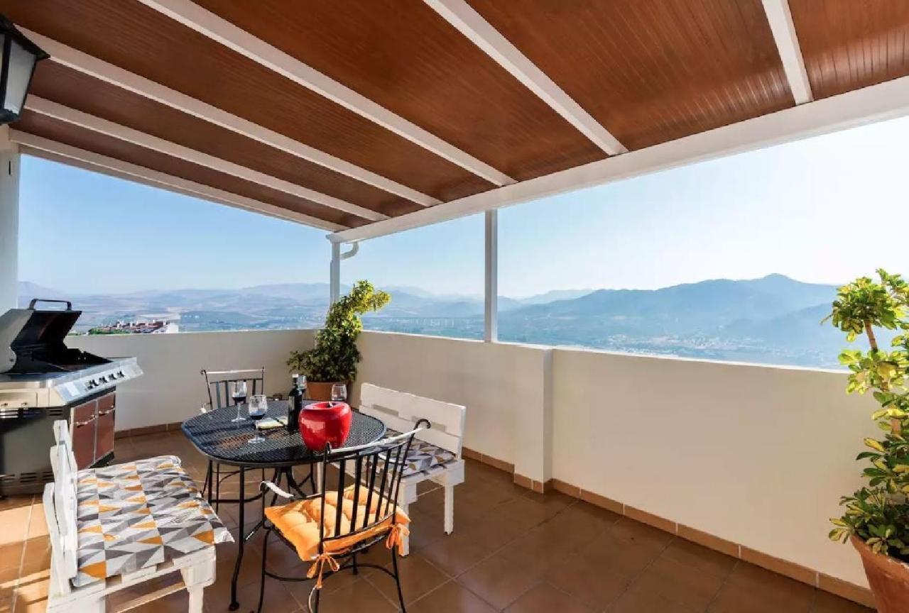 Atico Guadalhorce - Mirador Privado Con Barbacoa Y Solarium Apartment Алора Екстериор снимка